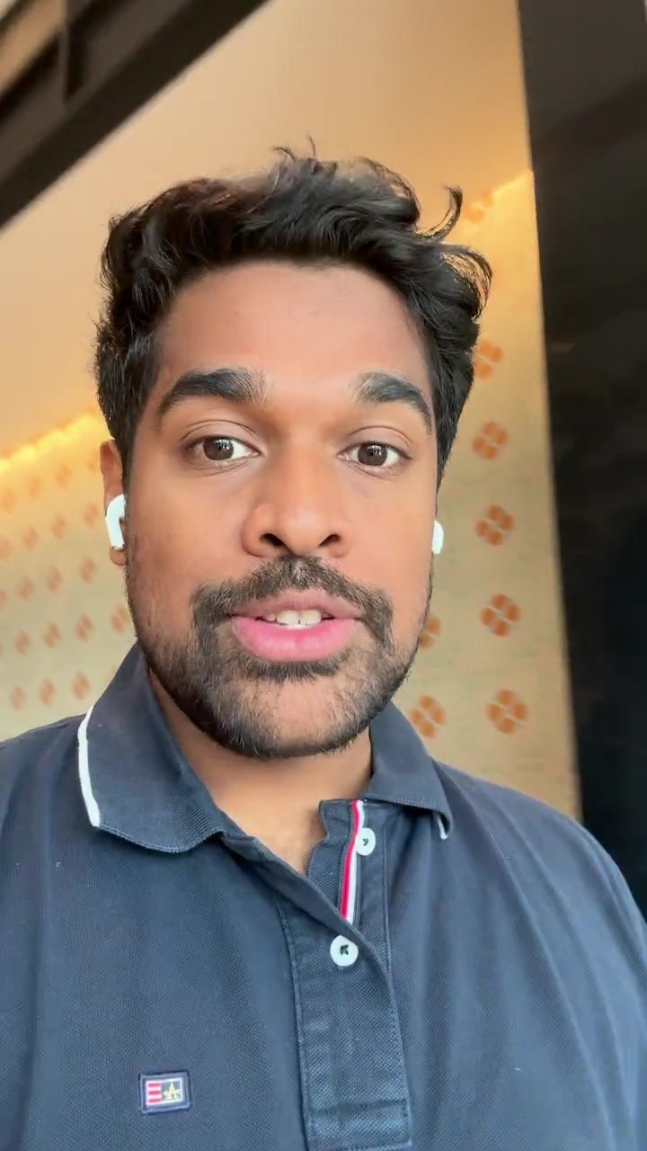 A personal video message for Sonam
