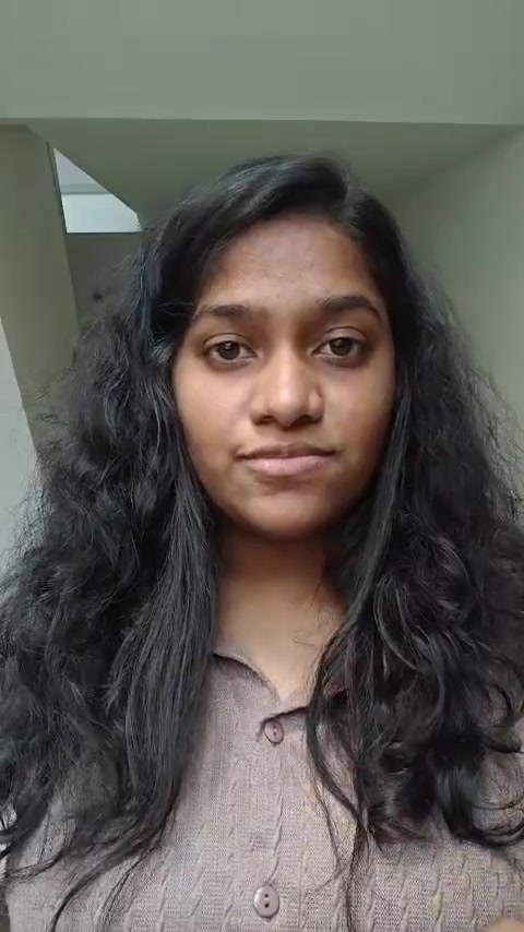 A still from Mansi's video message