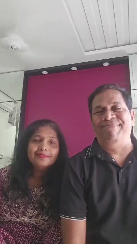 A still from Mummy pappa's video message